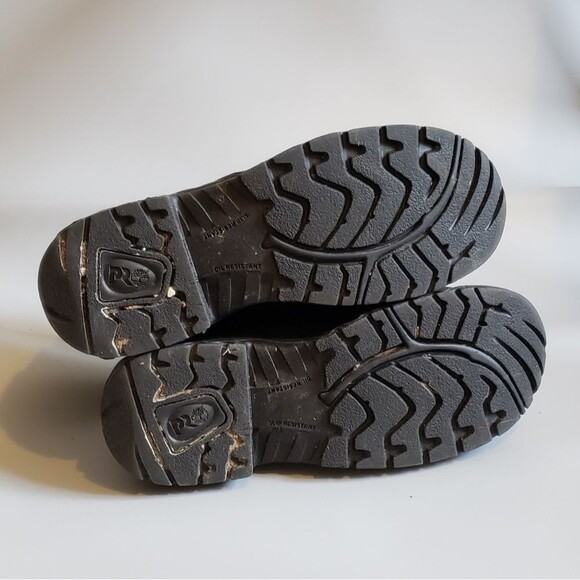 Timberland PRO Women's Black Leather Titan Alloy Toe Work Boot Size 9 M - Picture 8 of 13